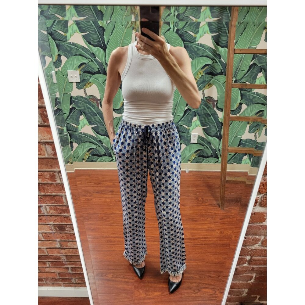 Joe Fresh Pajama-style Pants in Blue and Orange
